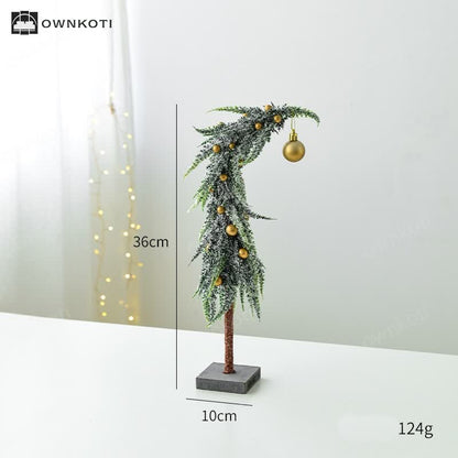 Crooked Neck Christmas Desktop Ornament