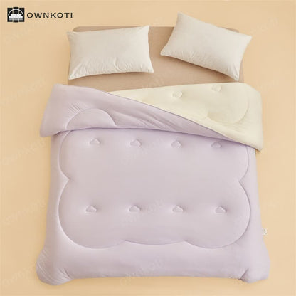 Simple Style Warm Fluffy Comforter