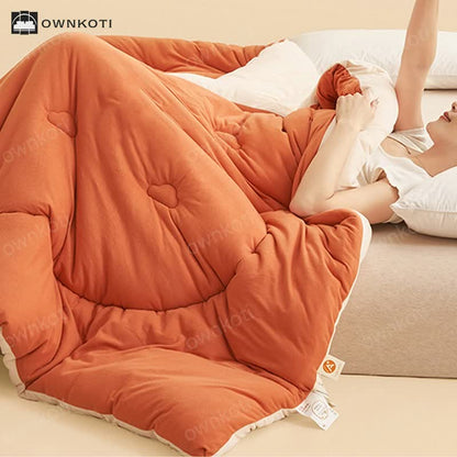 Simple Style Warm Fluffy Comforter