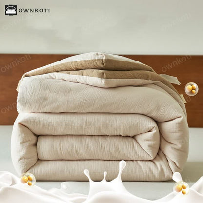 Solid Color Soft Winter Comforter