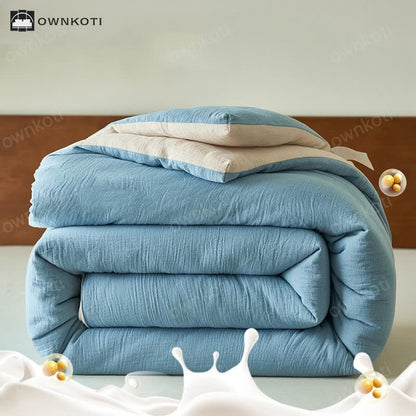 Solid Color Soft Winter Comforter