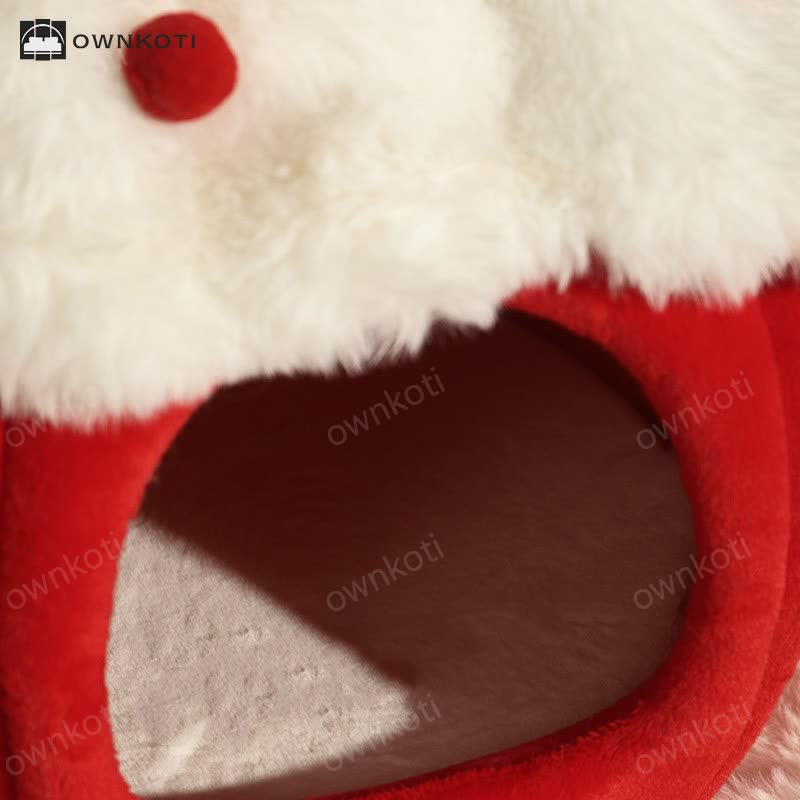 Cute Winter Warm Fleece Pet Bed