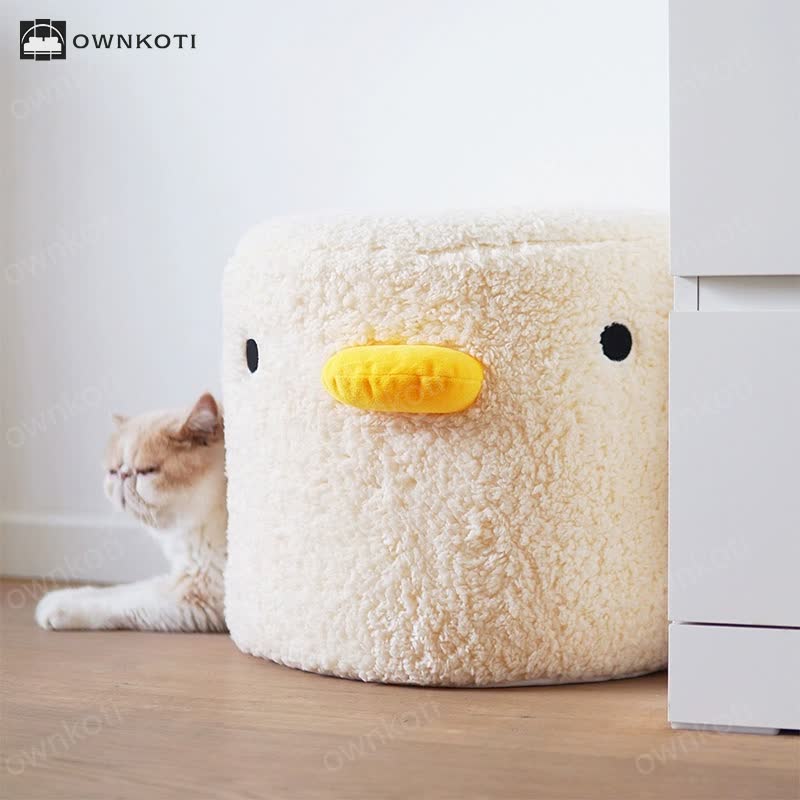 Cute Plush Winter Warm Pet Bed