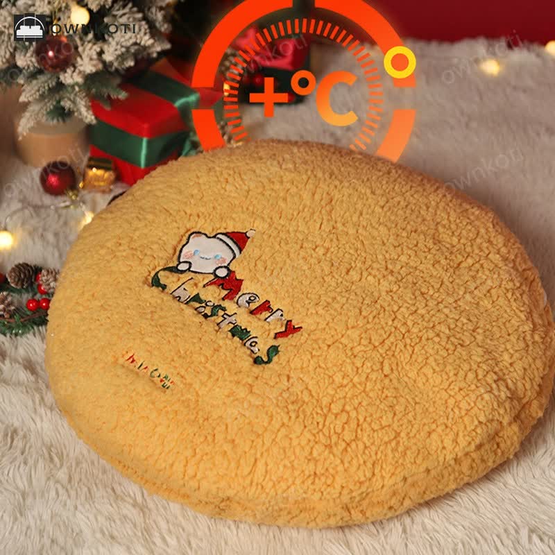 Christmas Tree Soft Fleece Pet Bed