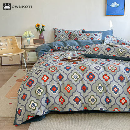 Pure Cotton Bohemian Breathable Bedding