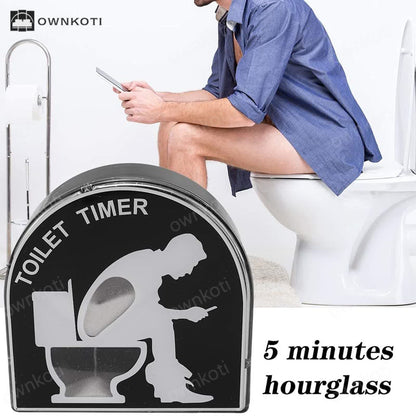 Five Minute Sand Toilet Hourglass Timer