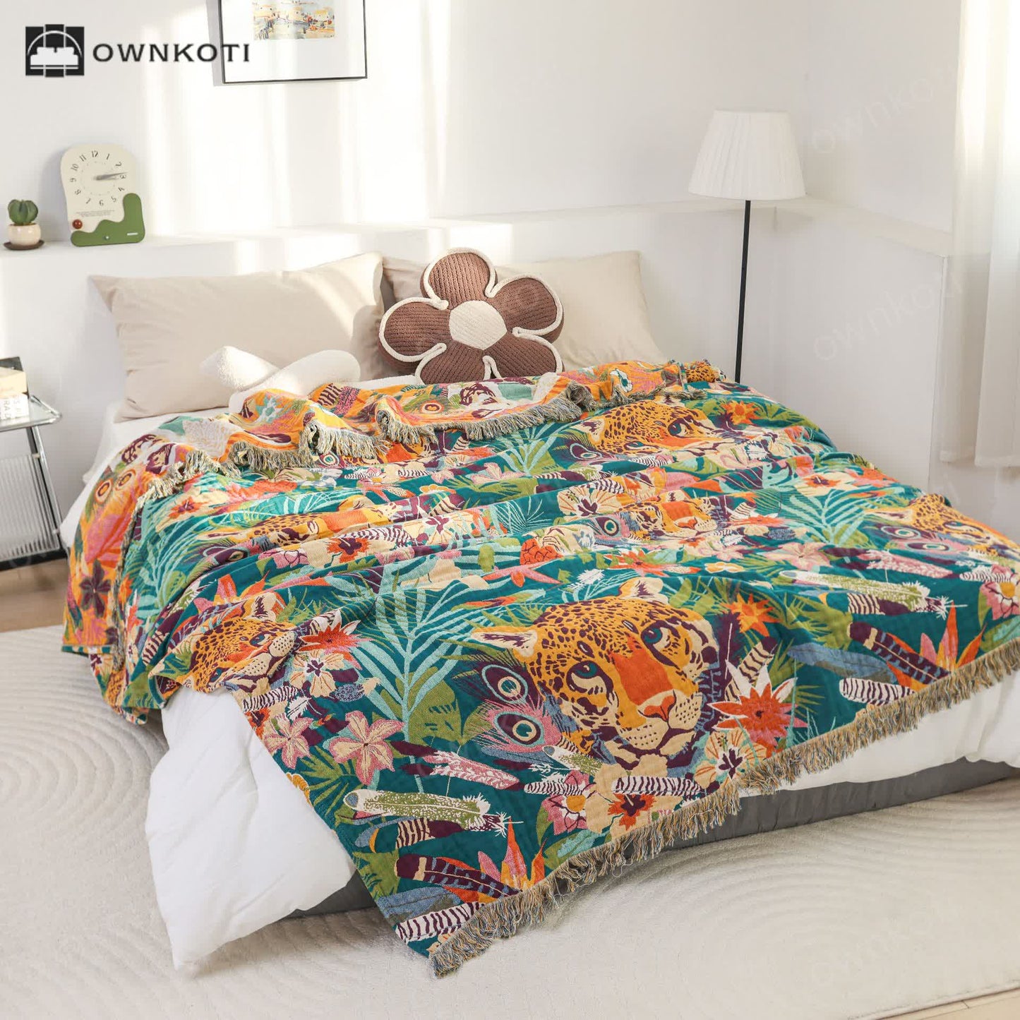 Pure Cotton Tropical Style Lighweight Quilt