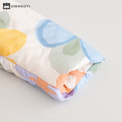 Refresh Floral Portable Pillow Wearable Quilt