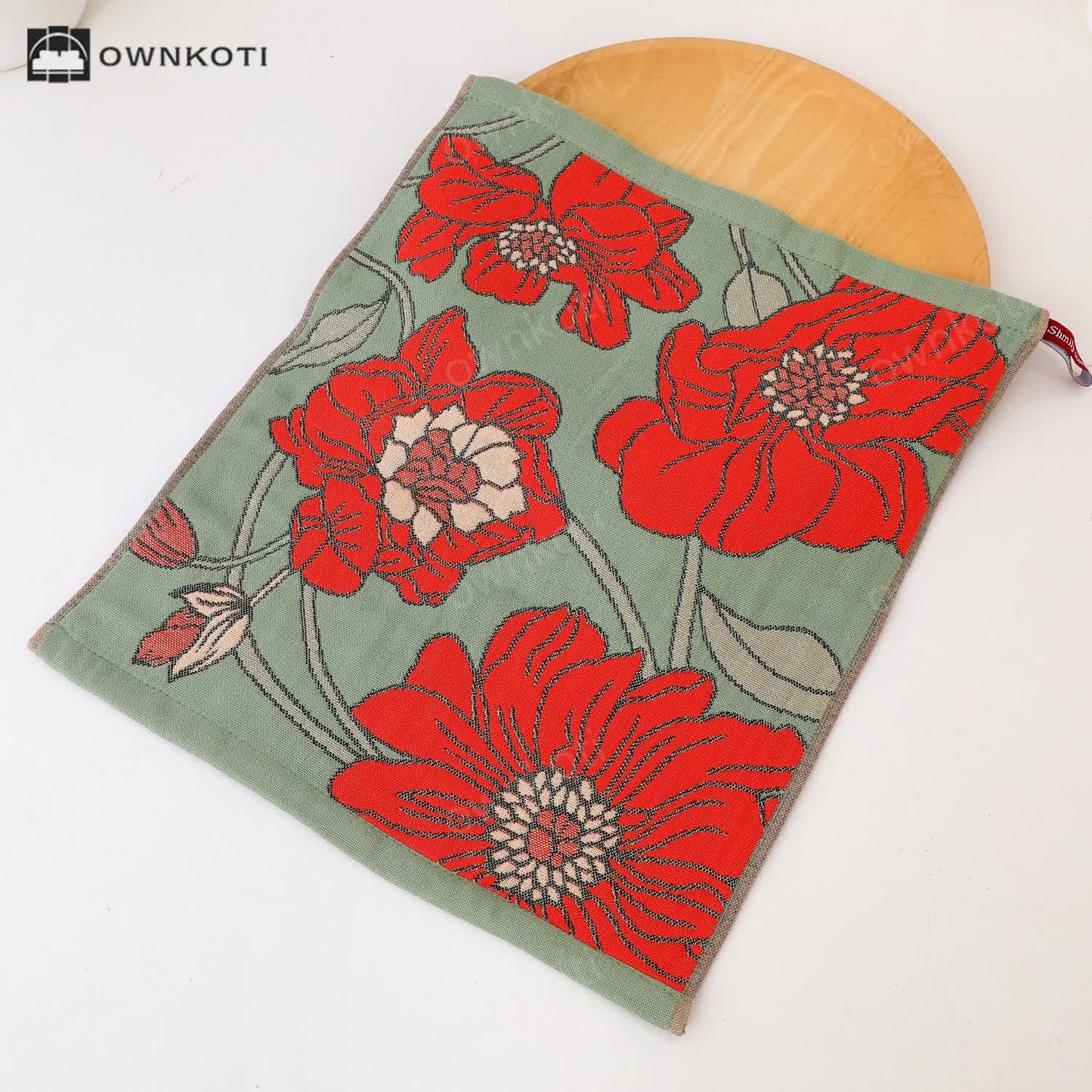 Cotton Gauze Floral Soft Kitchen Towel