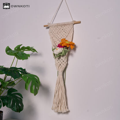 Hand-crochet Bouquet Home Decor Ornaments(5PCS)