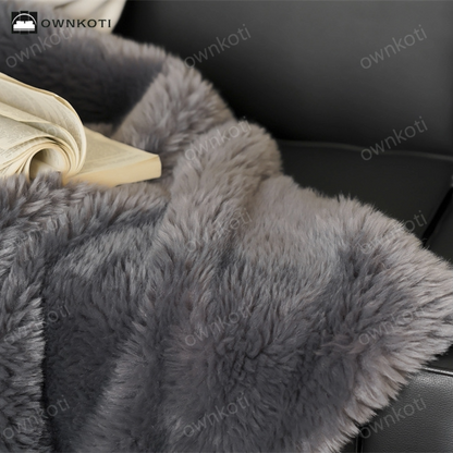 Solid Color Double-sided Fleece Blanket