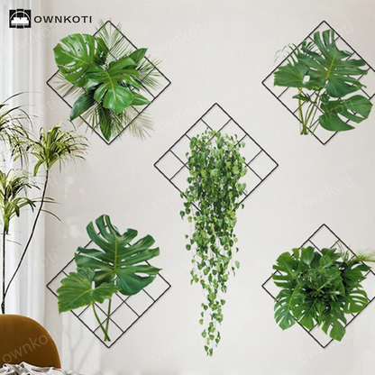 Potted 3D Botanical Home Decor Wall Stickers