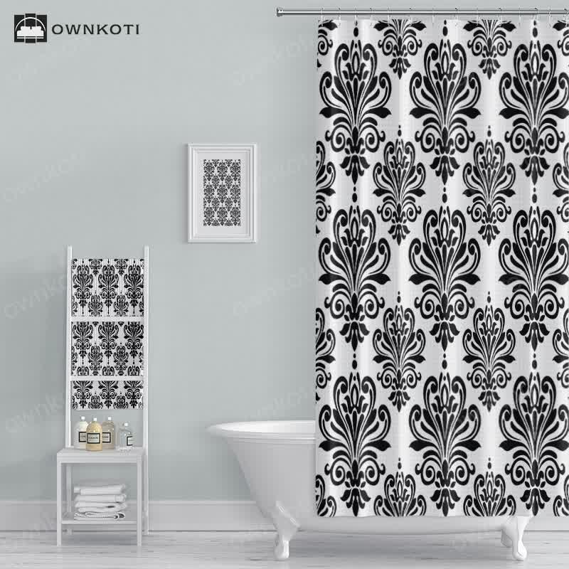 Fashion Washable Waterproof Shower Curtain