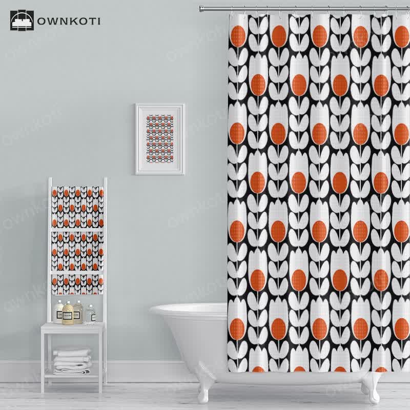 Fashion Washable Waterproof Shower Curtain