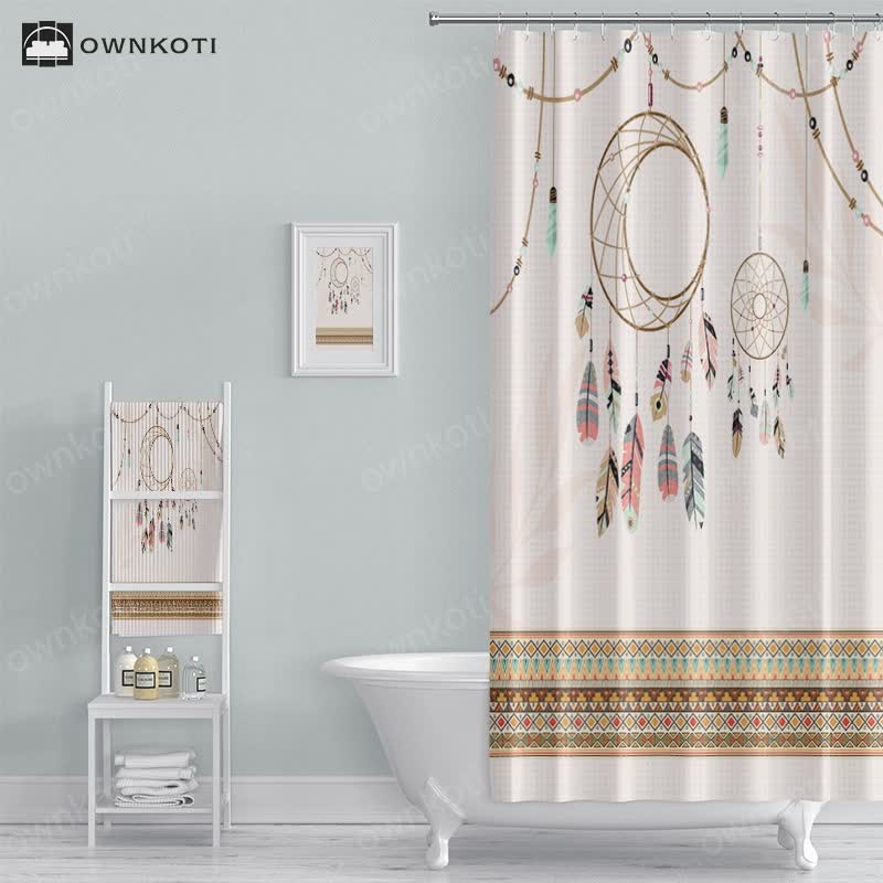 Fashion Washable Waterproof Shower Curtain