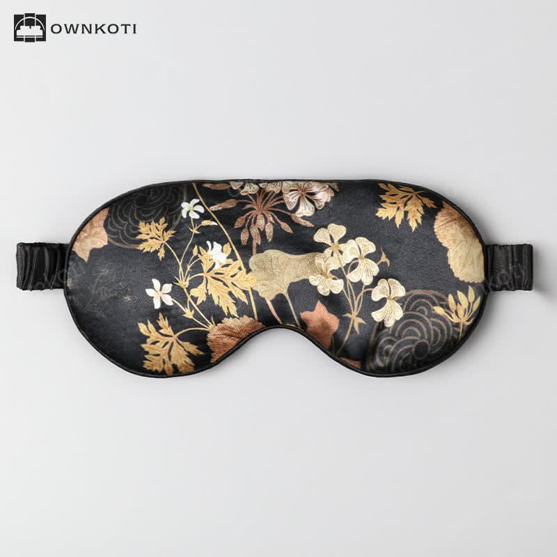 Blackout Sleeping Printed Eye Mask