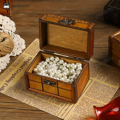 Creative Retro Wooden Storage Decorative Box