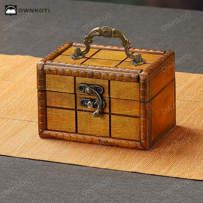 Creative Retro Wooden Storage Decorative Box