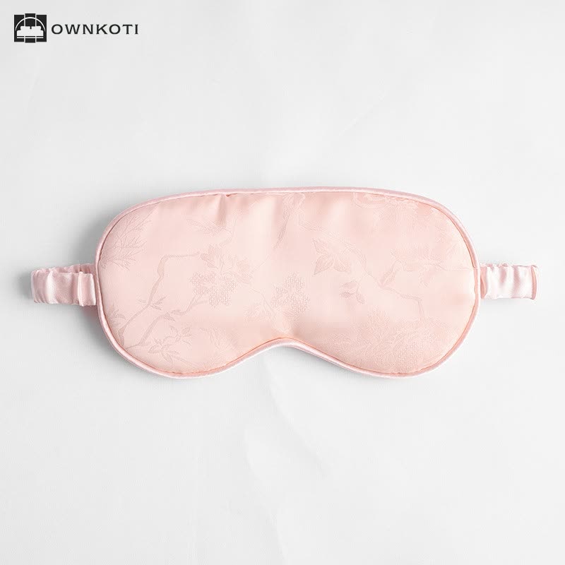 Classic Jacquard Blackout Sleeping Eye Mask