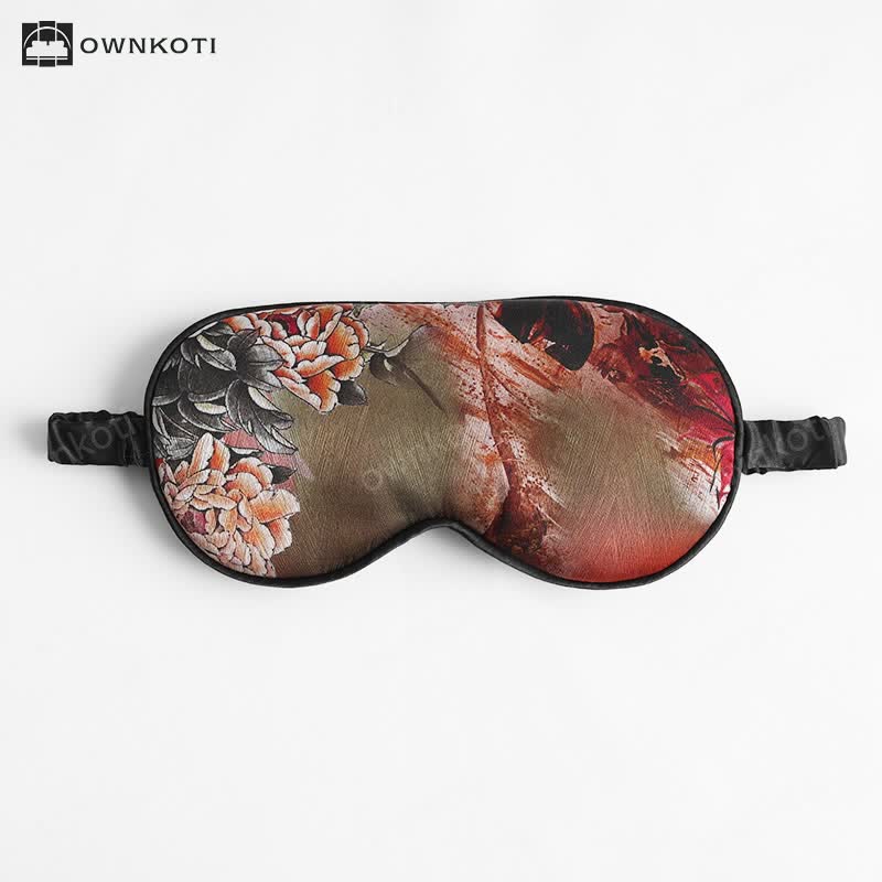 Classic Jacquard Blackout Sleeping Eye Mask