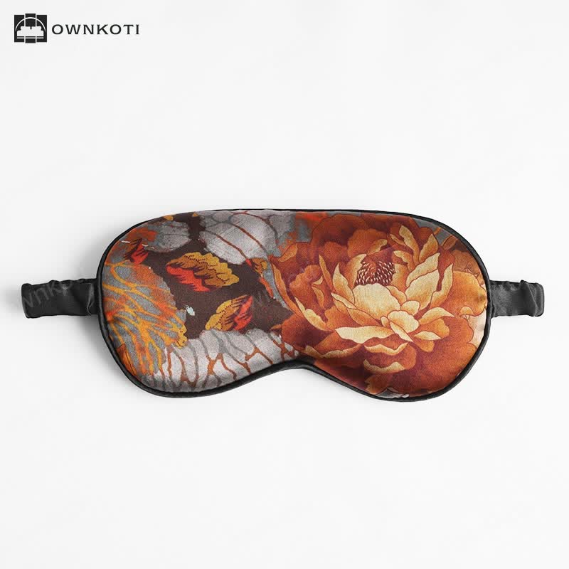 Classic Jacquard Blackout Sleeping Eye Mask