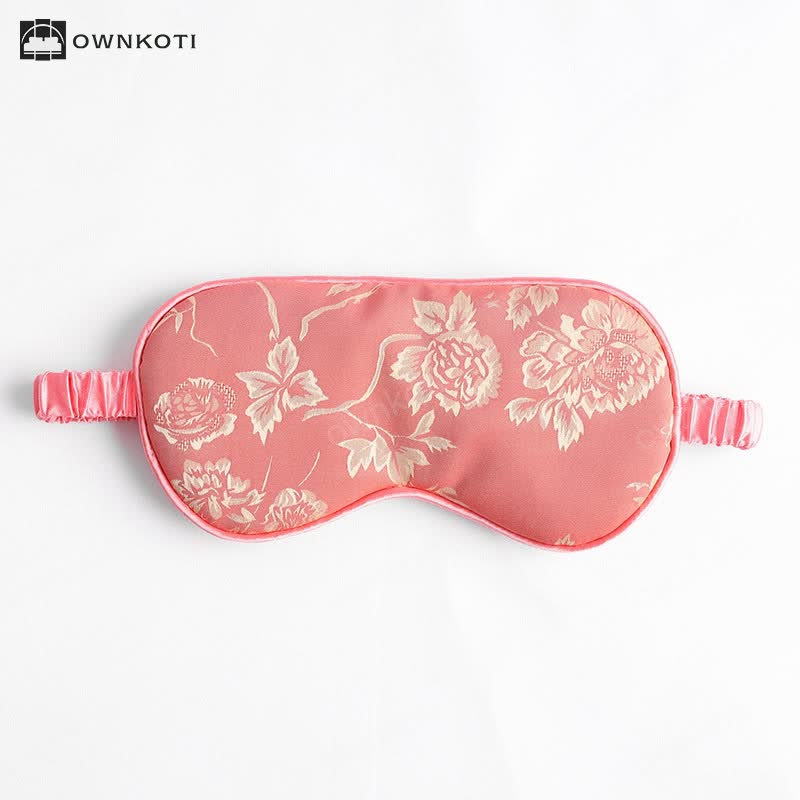 Classic Jacquard Blackout Sleeping Eye Mask