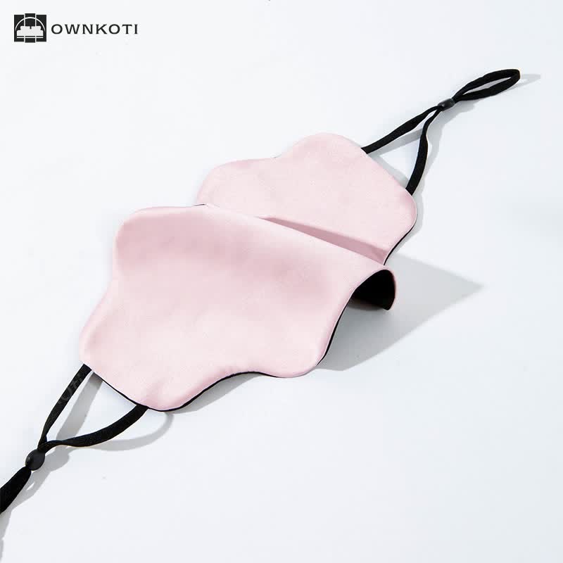 Double-sided Wearable Silk Blackout Sleeping Eye Mask