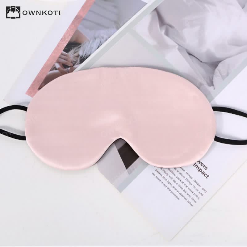 Solid Color Silk Sleeping Eye Mask