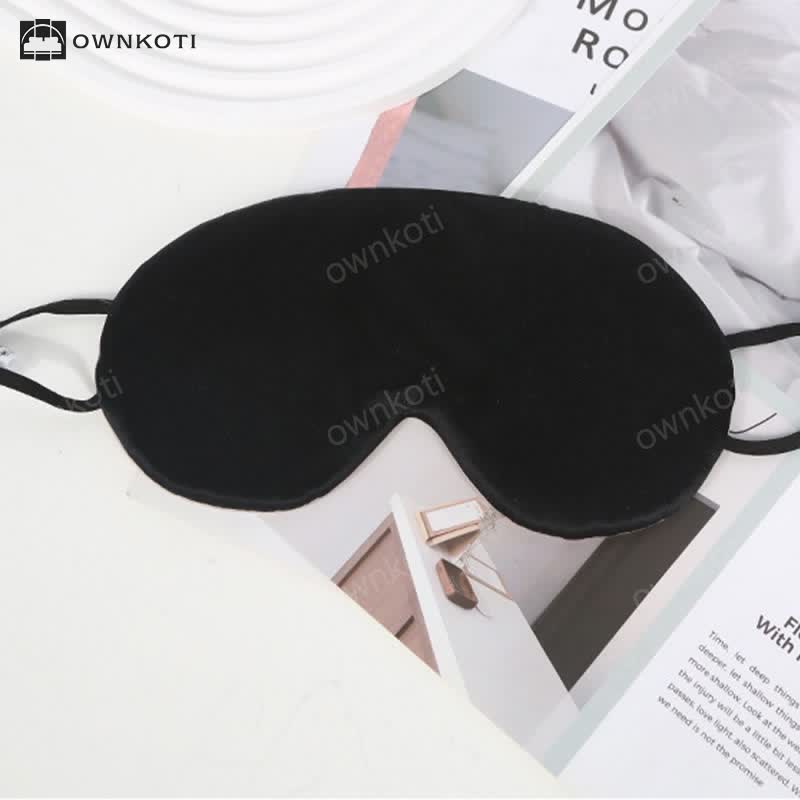 Solid Color Silk Sleeping Eye Mask