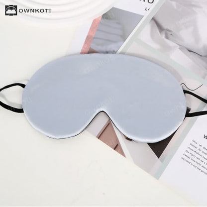 Solid Color Silk Sleeping Eye Mask