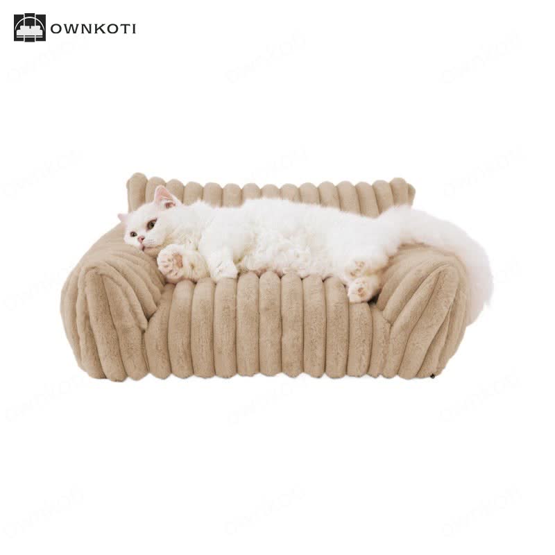 Luxurious Fluffy Cushion Pet Sofa Bed