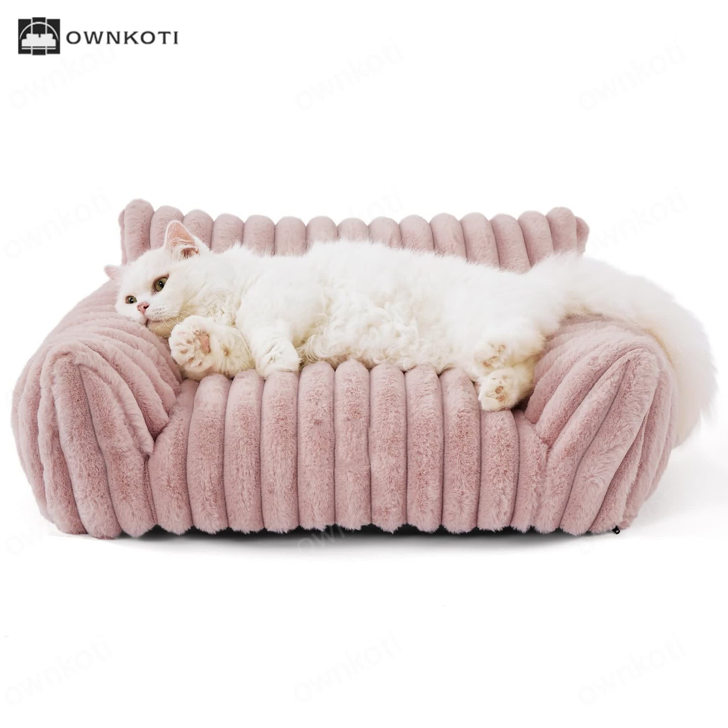 Luxurious Fluffy Cushion Pet Sofa Bed