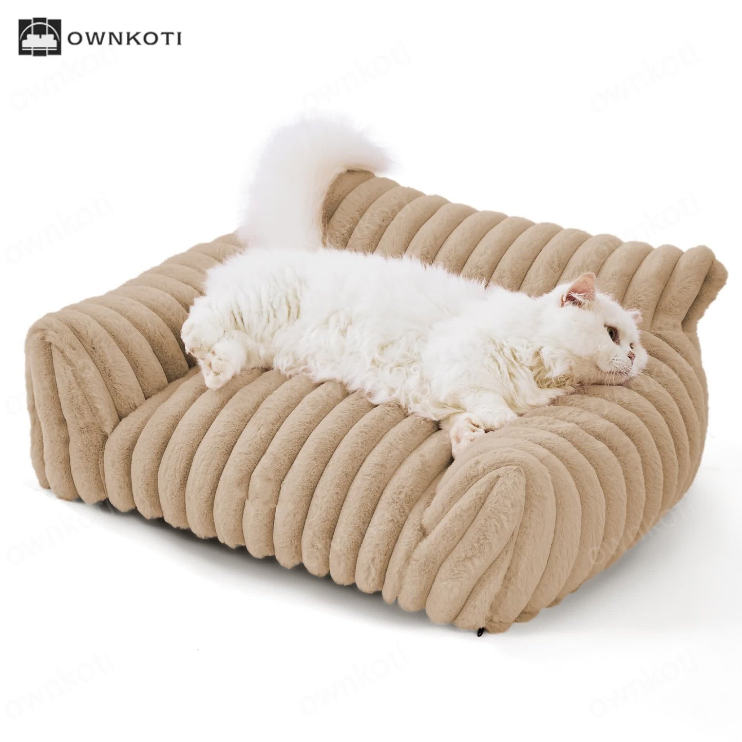 Luxurious Fluffy Cushion Pet Sofa Bed