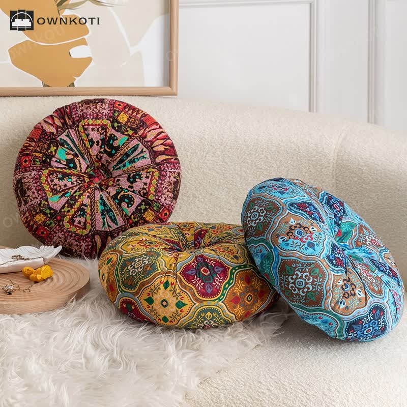 Bohemian Soft Window Floor Chair Cushion