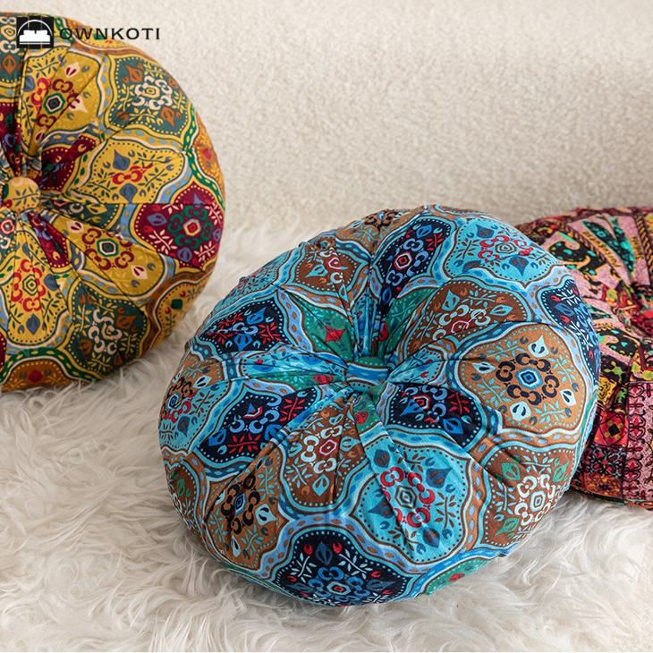 Bohemian Soft Window Floor Chair Cushion