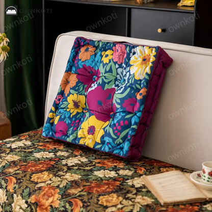 Pastoral Soft Functional Seating Cushion