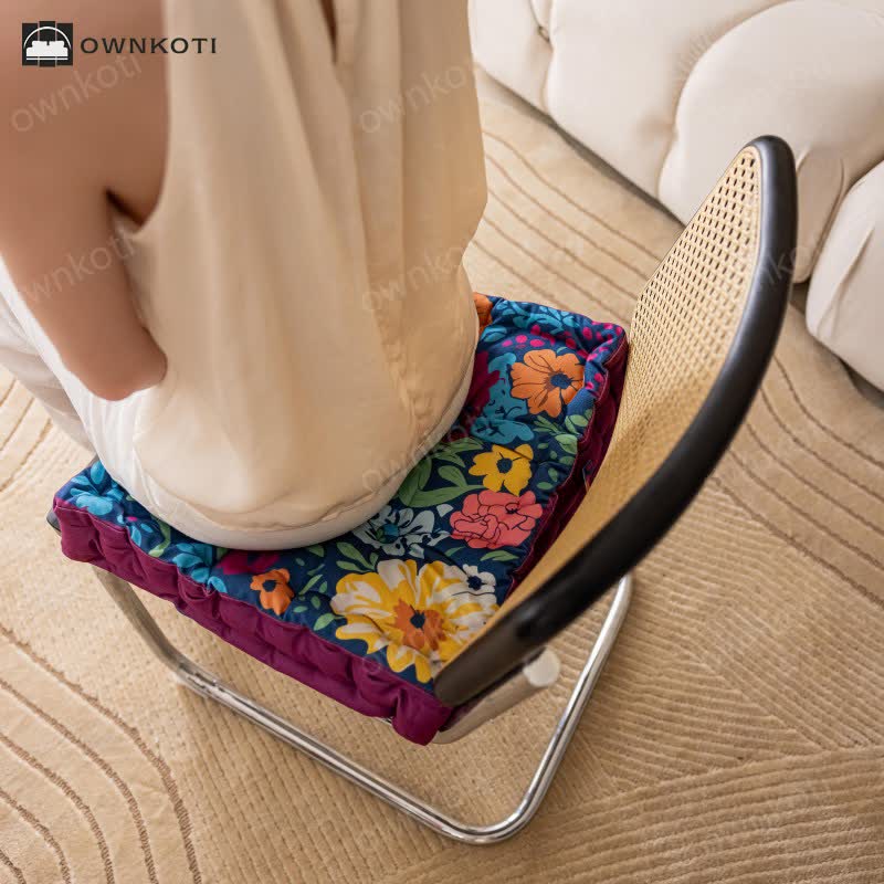 Pastoral Soft Functional Seating Cushion