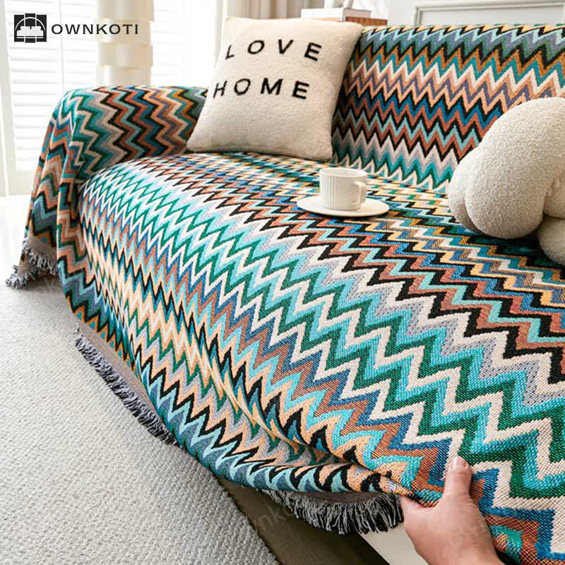 Bohemian Ethnic Style Sofa Cover