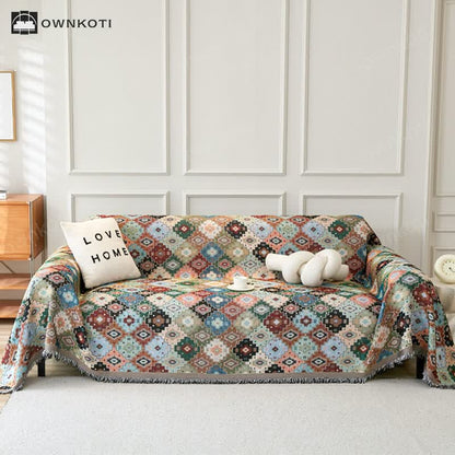 Bohemian Ethnic Style Sofa Cover