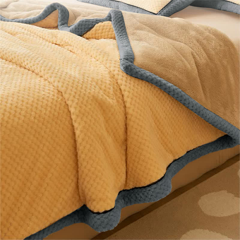 Solid Color Soft Fleece Blanket