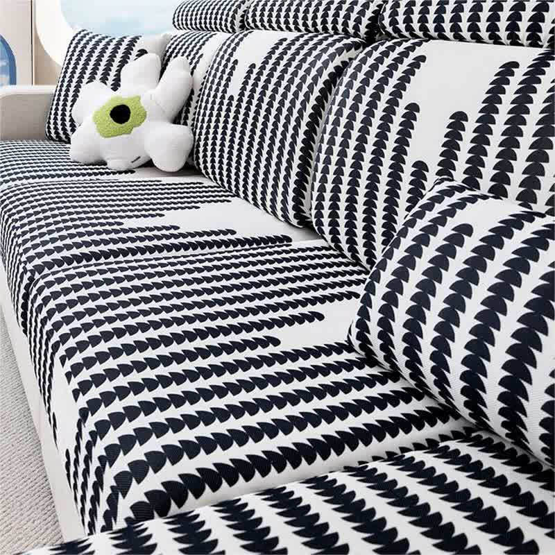 Sectional Modern Geometric Sofa Cover