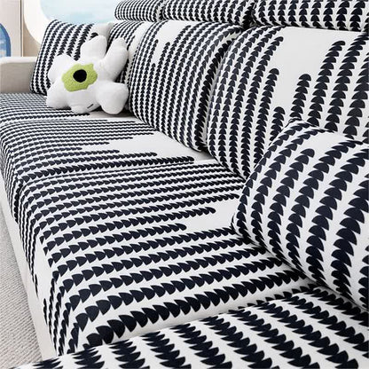 Sectional Modern Geometric Sofa Cover