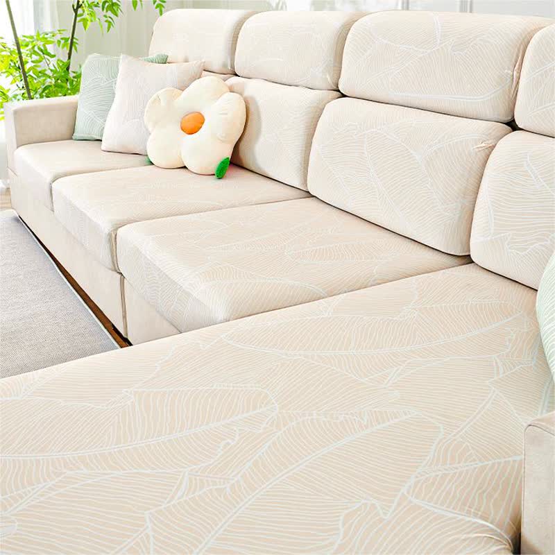 Leaf Texture Sectional Pet Couch Cover