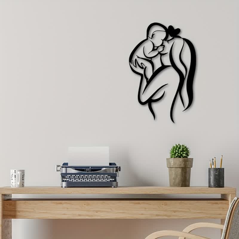 Mother's Day Iron Decorative Wall Pendant