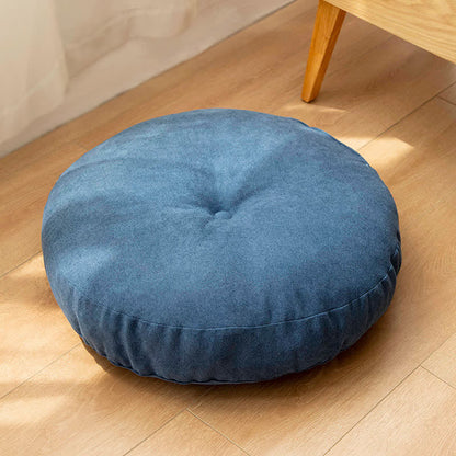 Solid Color Round Shape Seat Cushion