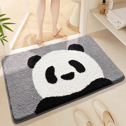 Cute Panda Water Absorbent Bath Mat