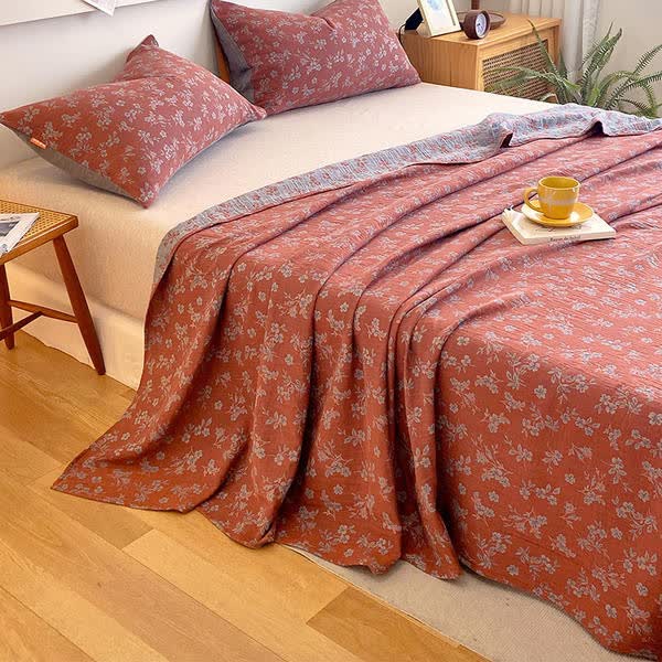 Cotton Gauze Pastoral Style Vintage Bedding