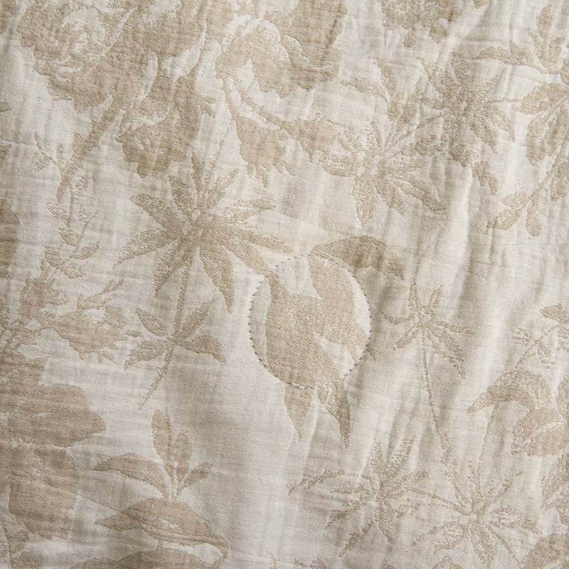 Summer Cotton Gauze Rustic Floral Bedding