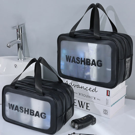Simple Style Transparent Portable Travel Bag