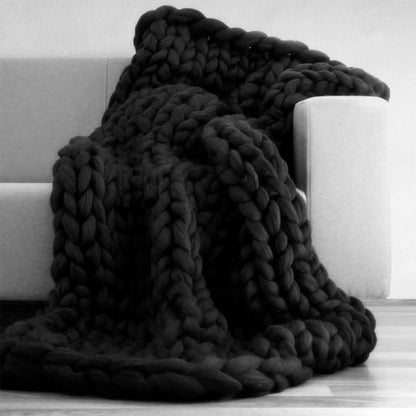 Solid Color Soft Knitted Weighted Blanket